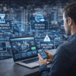 Remote monitoring in industrial control systems