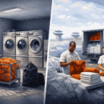 On-Premise Laundry Equipment vs Outsourced Laundry Services in Prison Operations