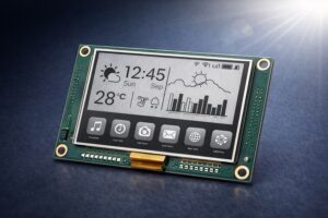 Reflective LCD display