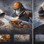 Metal paint stripping